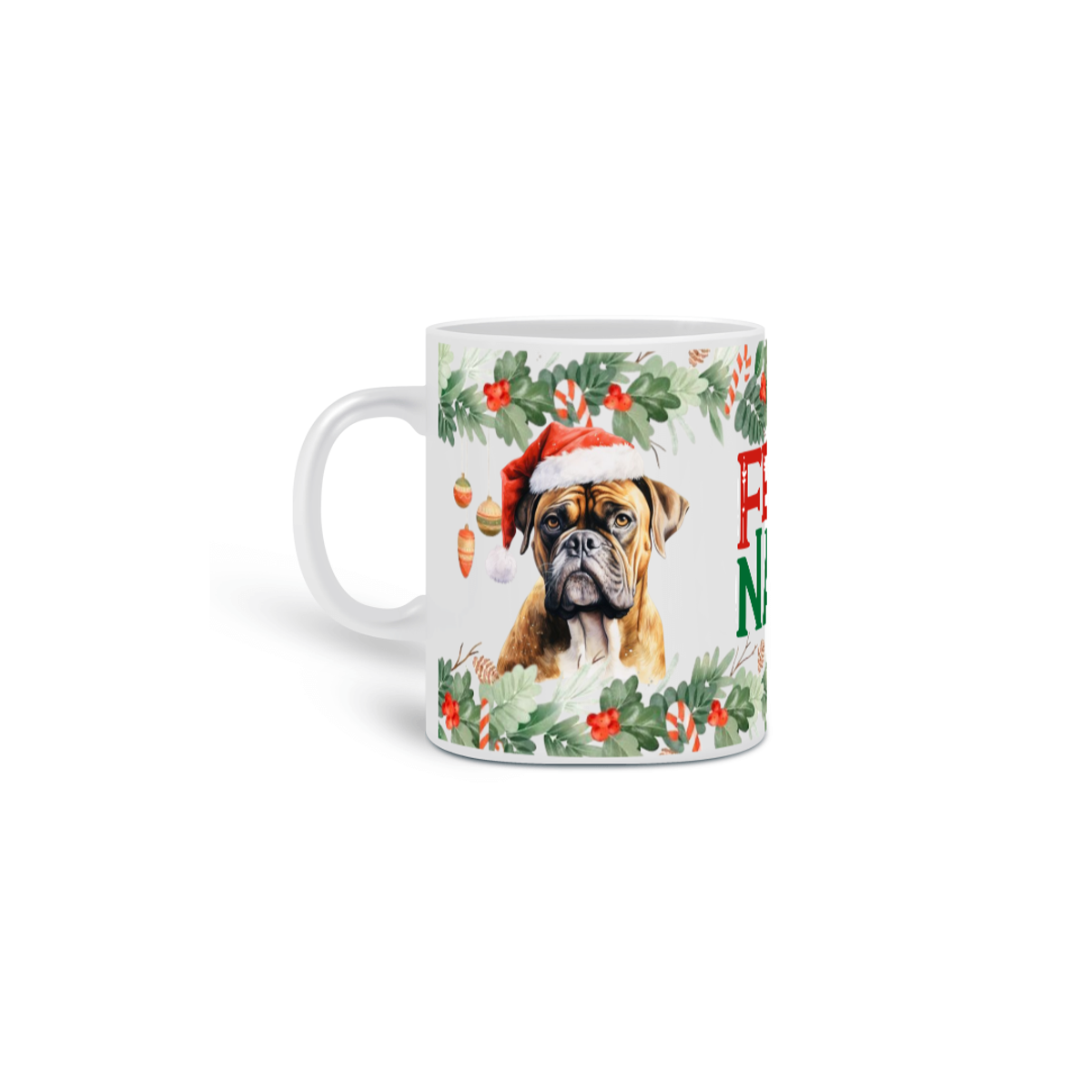 Nome do produto: Caneca Natal - Boxer