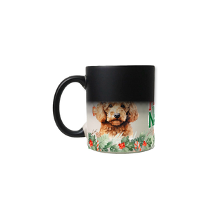 Nome do produtoCaneca Mágica Natal - Poodle