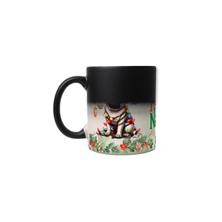 Nome do produtoCaneca Mágica Natal - Pug