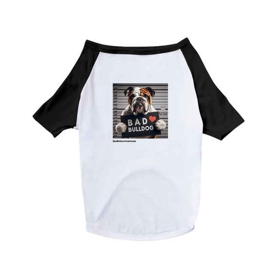 T-shirt Pet - Bad BUlldog Inglês