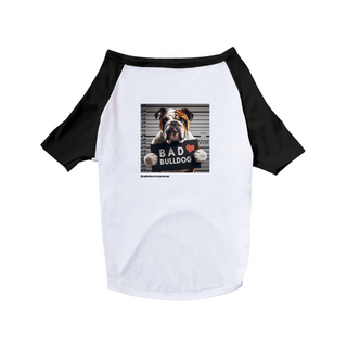 Nome do produtoT-shirt Pet - Bad BUlldog Inglês