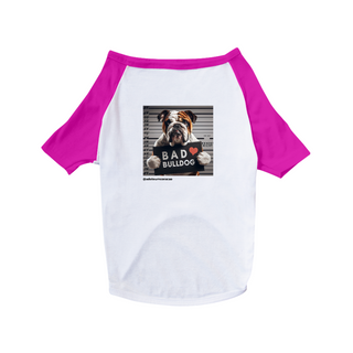 Nome do produtoT-shirt Pet - Bad BUlldog Inglês