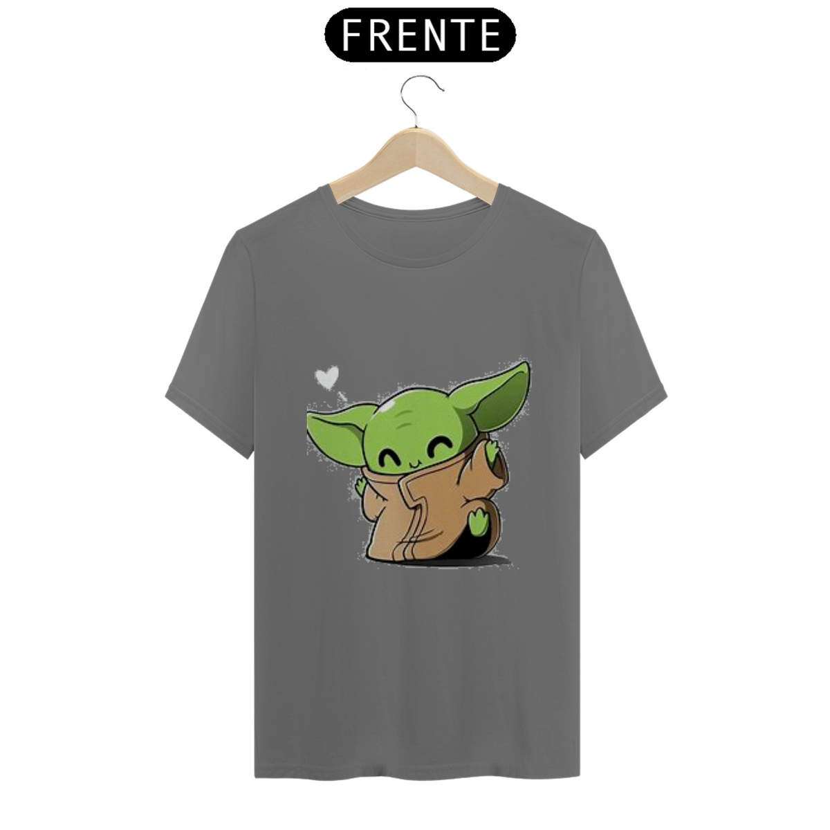 Nome do produto: Camiseta Baby Yoda Star Wars 