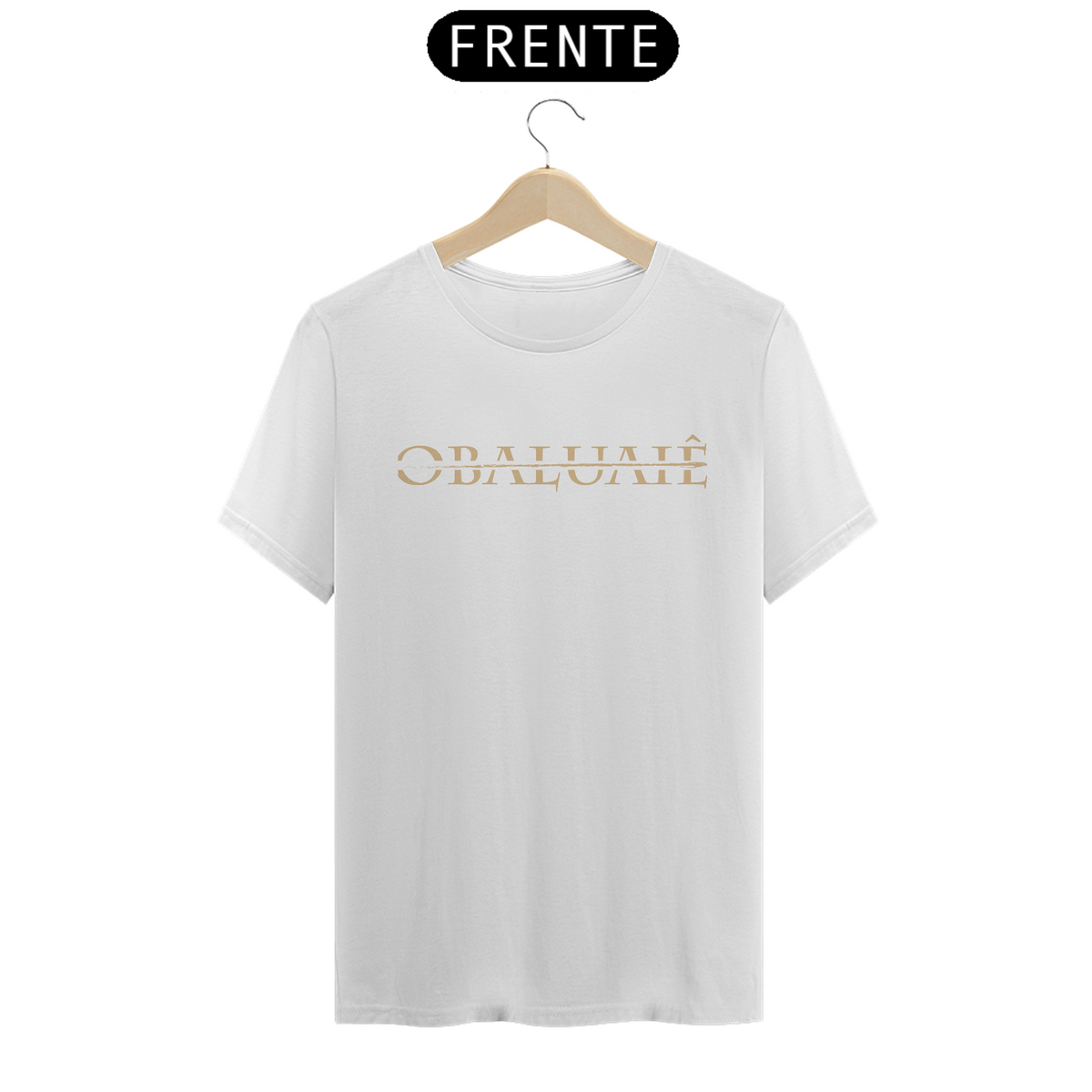Nome do produto: T-Shirt Classic Branca - Okan Obaluaiê