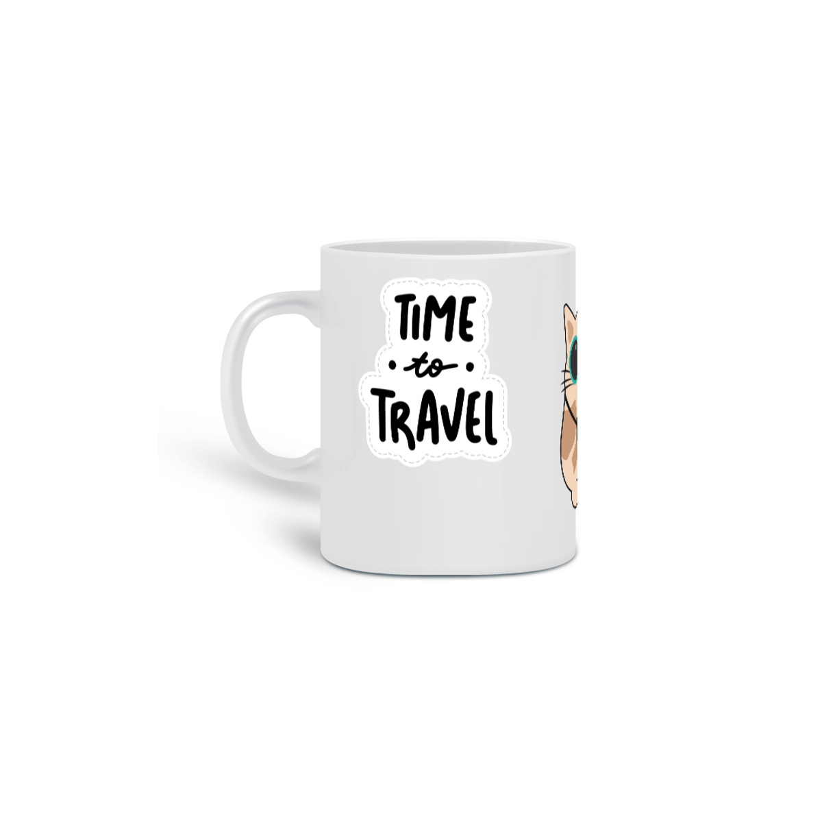 Nome do produto: Caneca Time to Travel