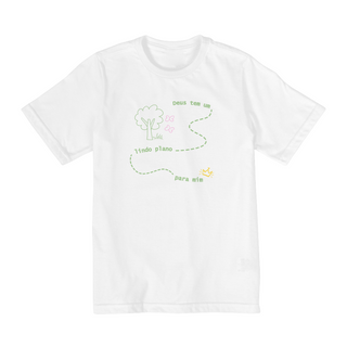 Nome do produtoCamiseta Infantil Feminina Redeemer Lindo Plano