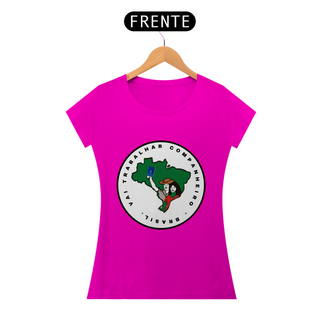 Nome do produtoT-shirt  FEM Vai trabalhar Companheiro MST