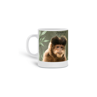 Caneca Macaco-prego - Coleção Animais Resgatados