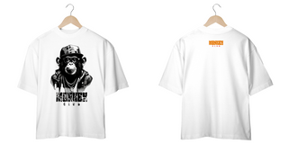 Nome do produtoCamiseta Oversized Monkey Club Wanted - Frente