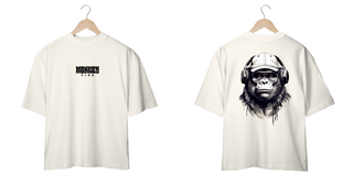 Camiseta Oversized Monkey Club Black CHG Costas