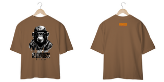 Nome do produtoCamiseta Oversized Monkey Club Wanted - Frente