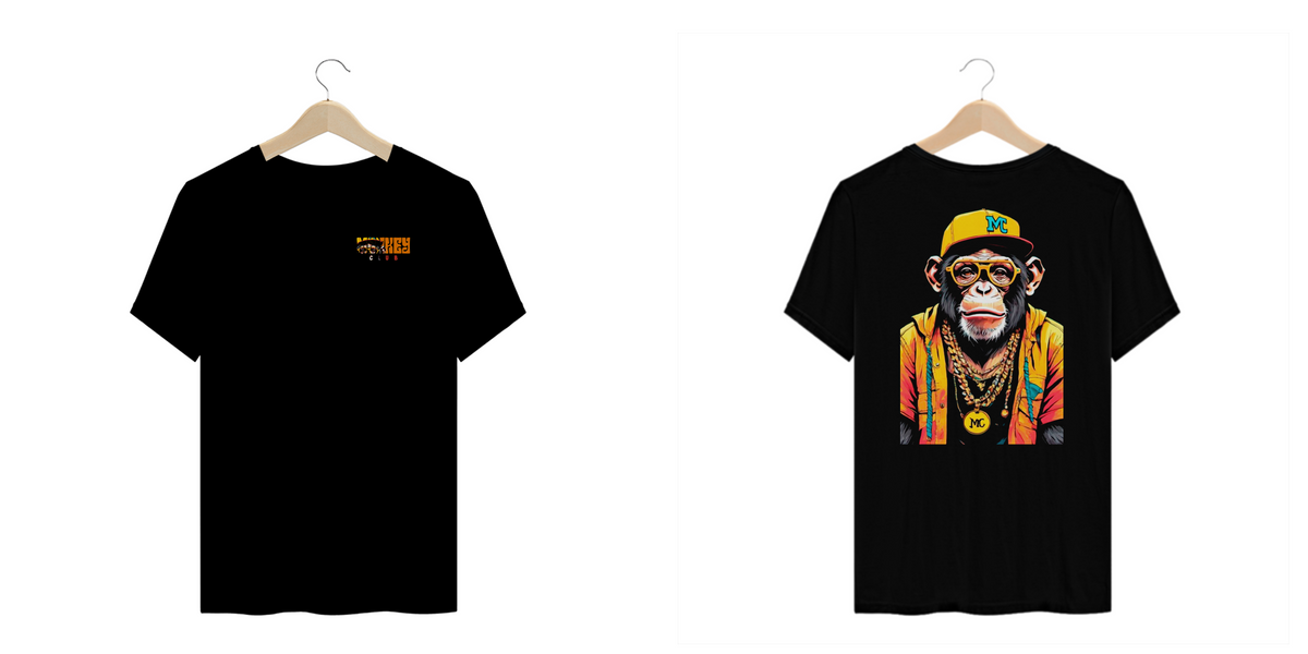 Nome do produto: Camiseta PS Monkey Club Chimpa - Costas