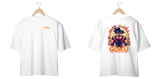 Camiseta Oversized Anime Goku