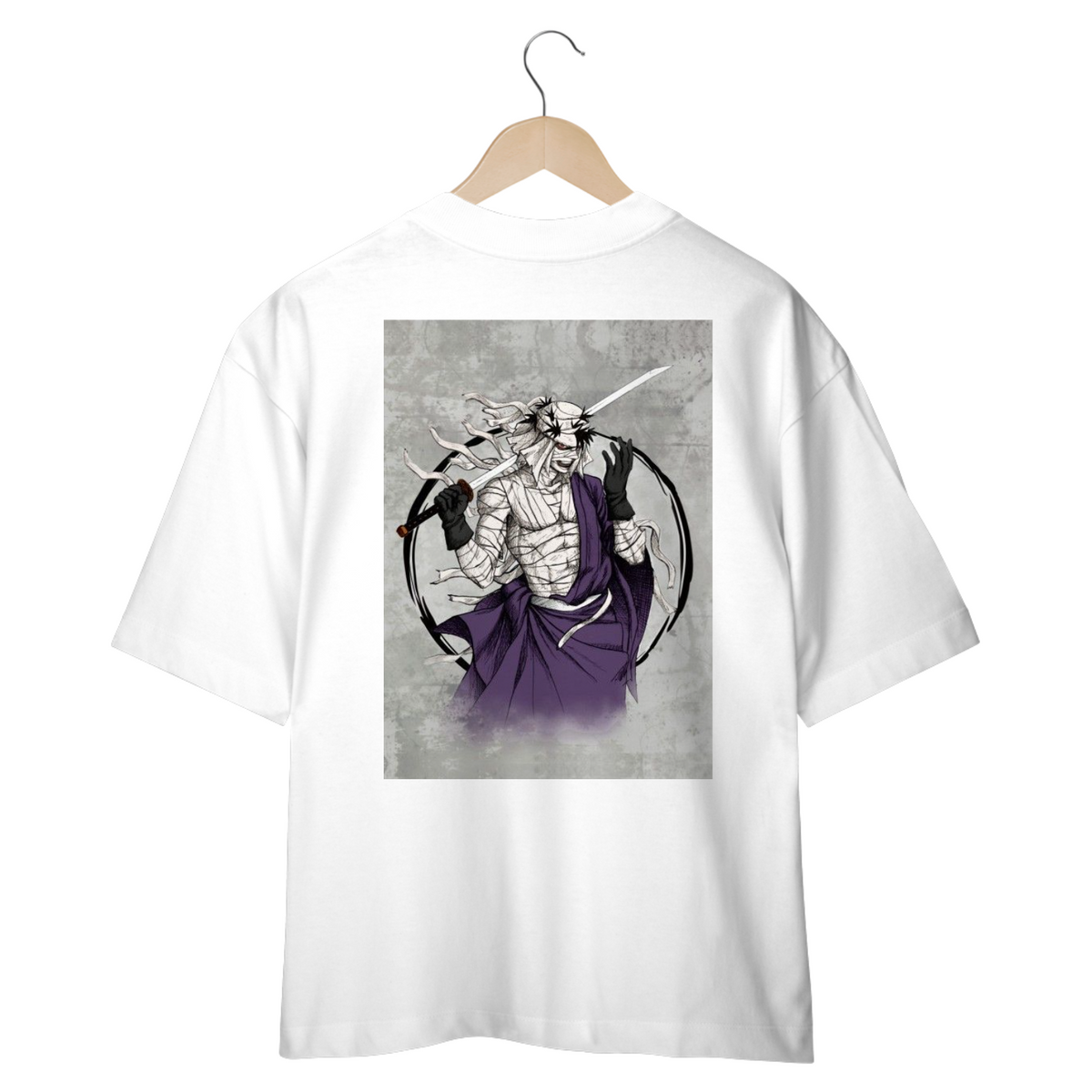 Nome do produto: Camiseta Oversized Samurai x