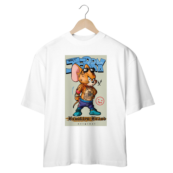 Camiseta Oversized -  Jerry Brooklyn