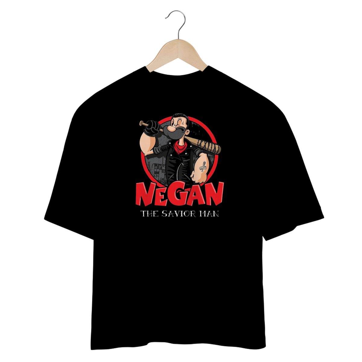 Nome do produto: Camiseta Oversized - Negan The Savior Man