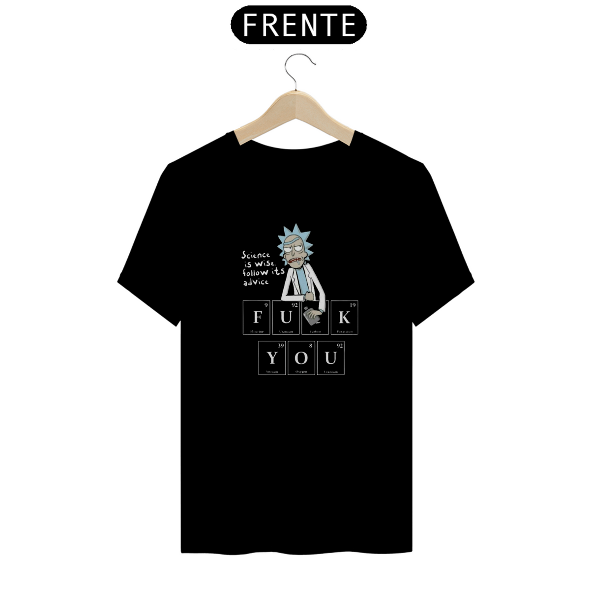 Nome do produto: Camiseta - Rick Science 