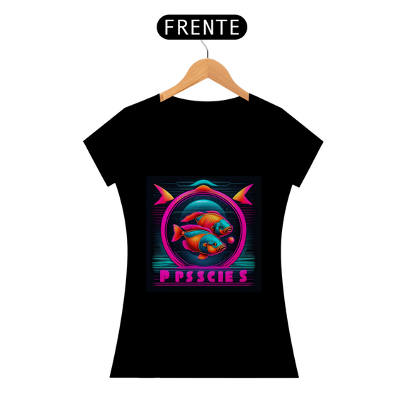 Camiseta Feminina Signo de Peixes