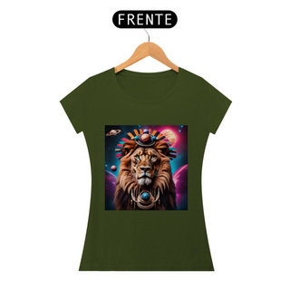 Nome do produtoCamiseta Feminina Leão Estelar