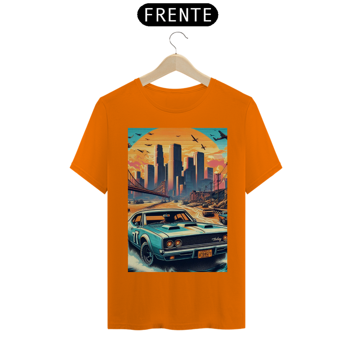 Nome do produto: T-Shirt Classic, Camiseta estilo GTA V