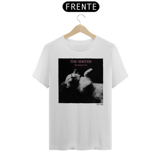 Camiseta The Smiths - The Queen Is Cat - Branco