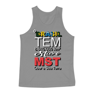 Nome do produtoRegata Masculina Classi Brasil e MST