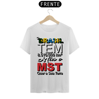 Nome do produtoCamiseta Classic Brasil e MST