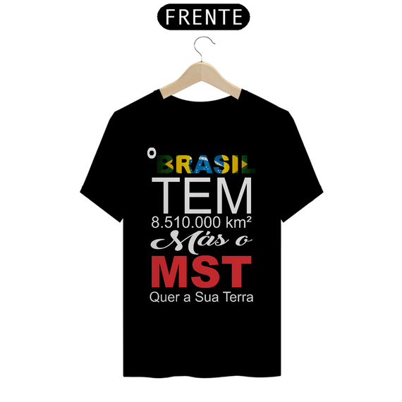 Camiseta Quality Brasil e MST