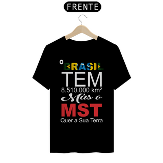 Nome do produtoCamiseta Quality Brasil e MST