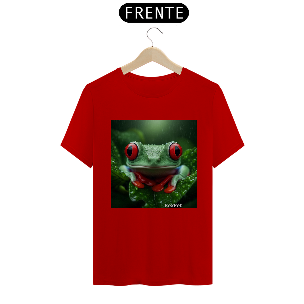 Nome do produto: Camiseta Clássica Unissex, T-Shirt (Agalychnis callidryas)