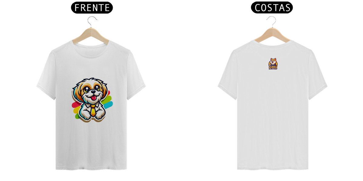 Nome do produto: T-Shirt | Shih-Tzu | Romeu