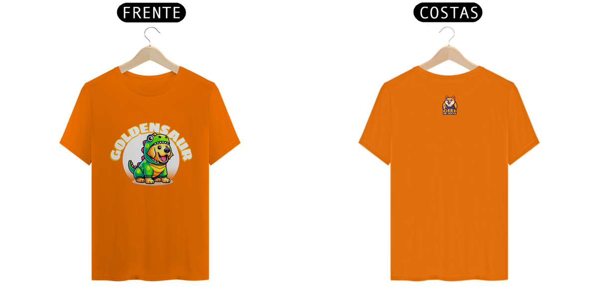 Nome do produto: T-Shirt - Goldensaur