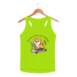 Nome do produtoDryFit - Regata (F) - Run Like a Shiba