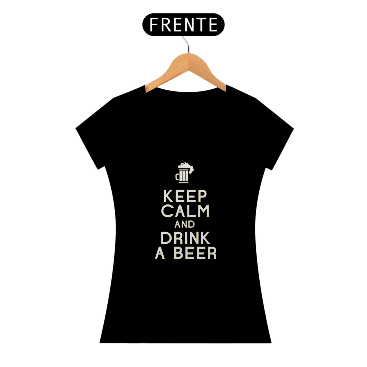 Nome do produto: Keep calm and drink a beer - Baby Look