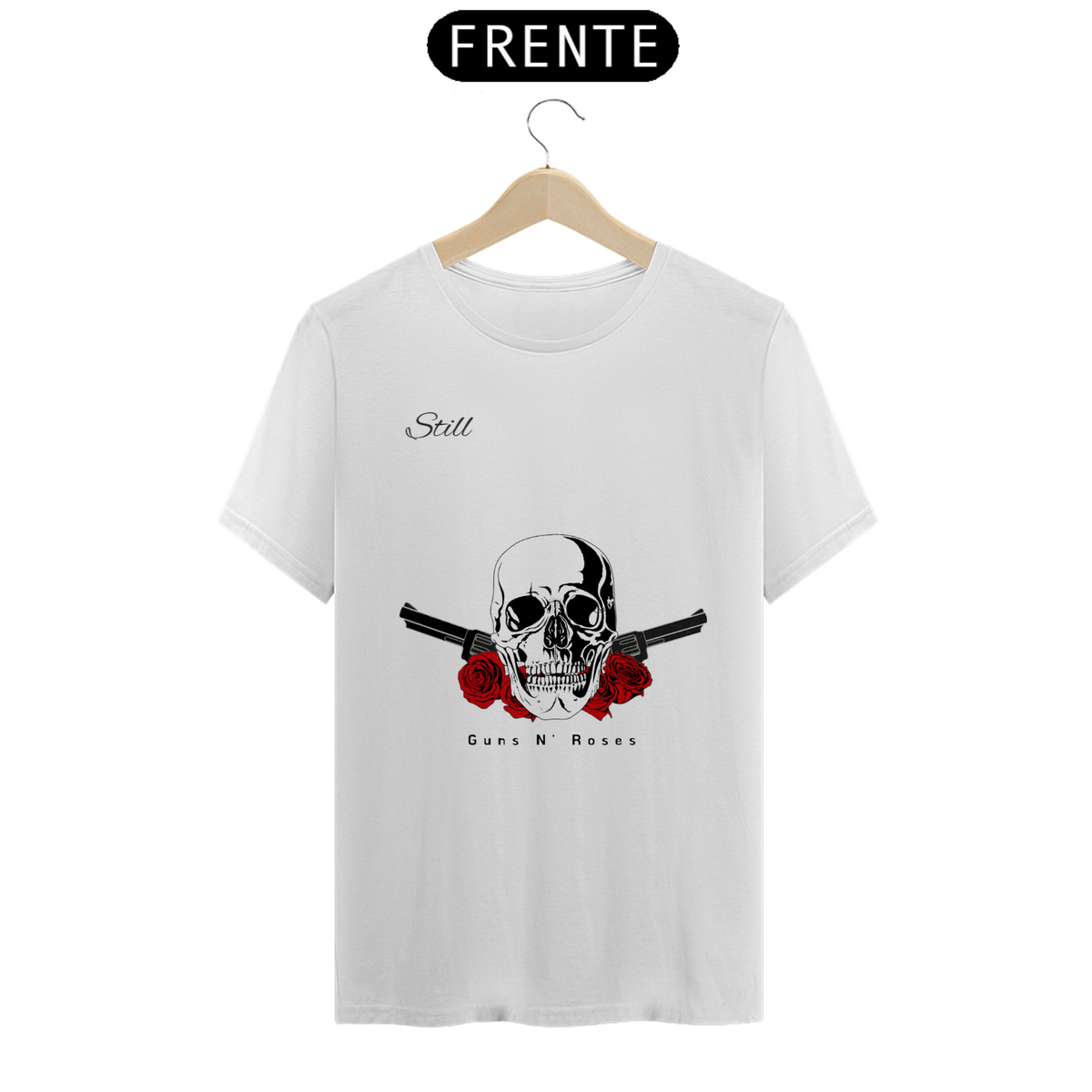 Nome do produto: T-shirt caveira Guns N\' roses da Still