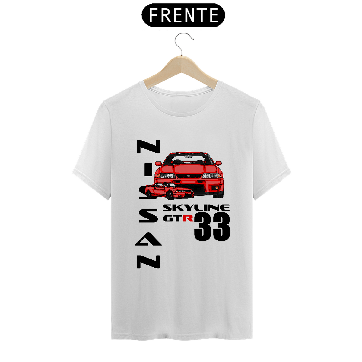 Nome do produto: Camiseta Nissan Skyline GTR r33