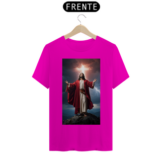 Nome do produtoJesus Cristo de manto vermelho em uma Montanha