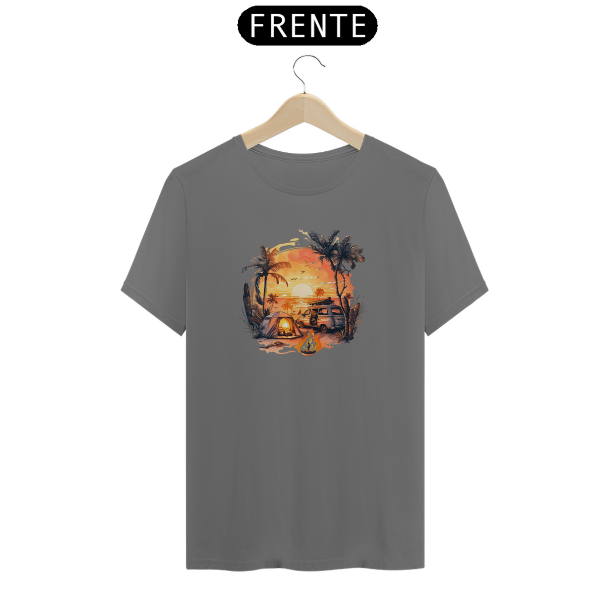 Nome do produto: Camiseta T-Shirt Estonada - Entardecer