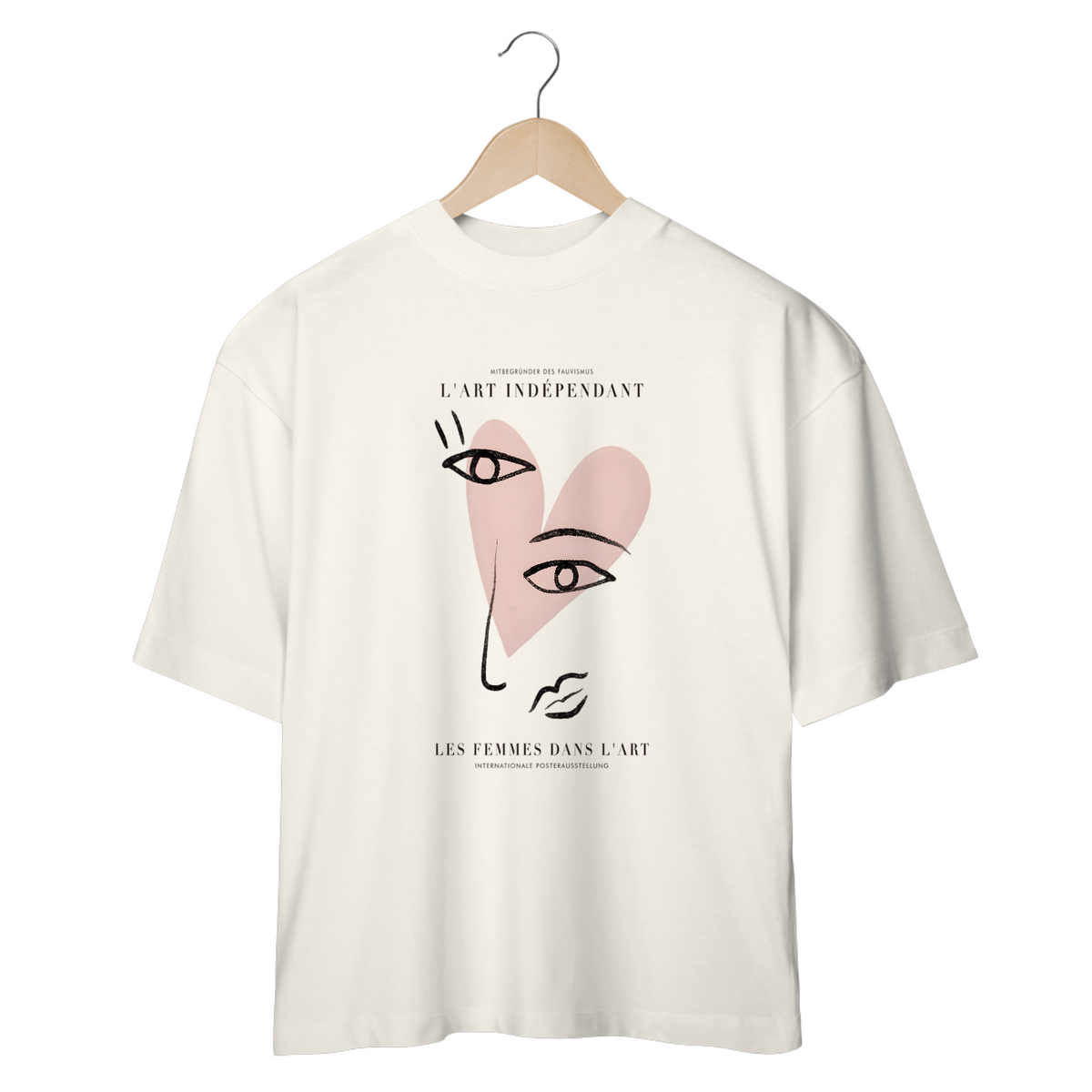 Nome do produto: Camiseta Oversized - L\'Art