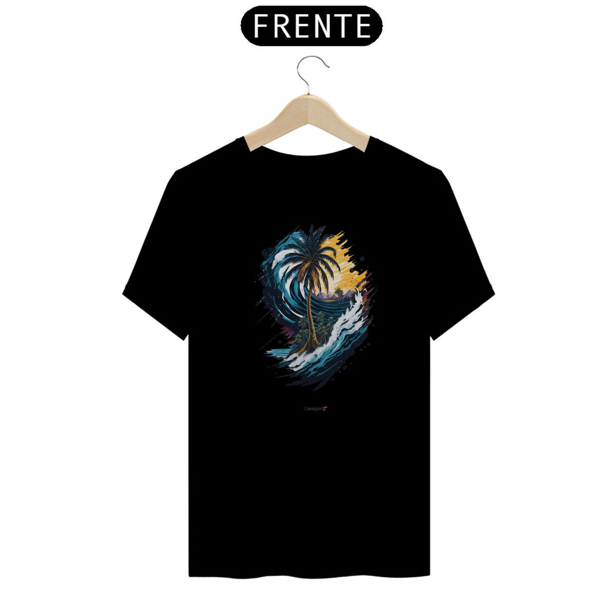 Nome do produto: Camiseta Prime - Mar agitado