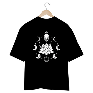 Nome do produtoCamiseta Oversized - Mandala Branca