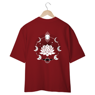 Nome do produtoCamiseta Oversized - Mandala Branca