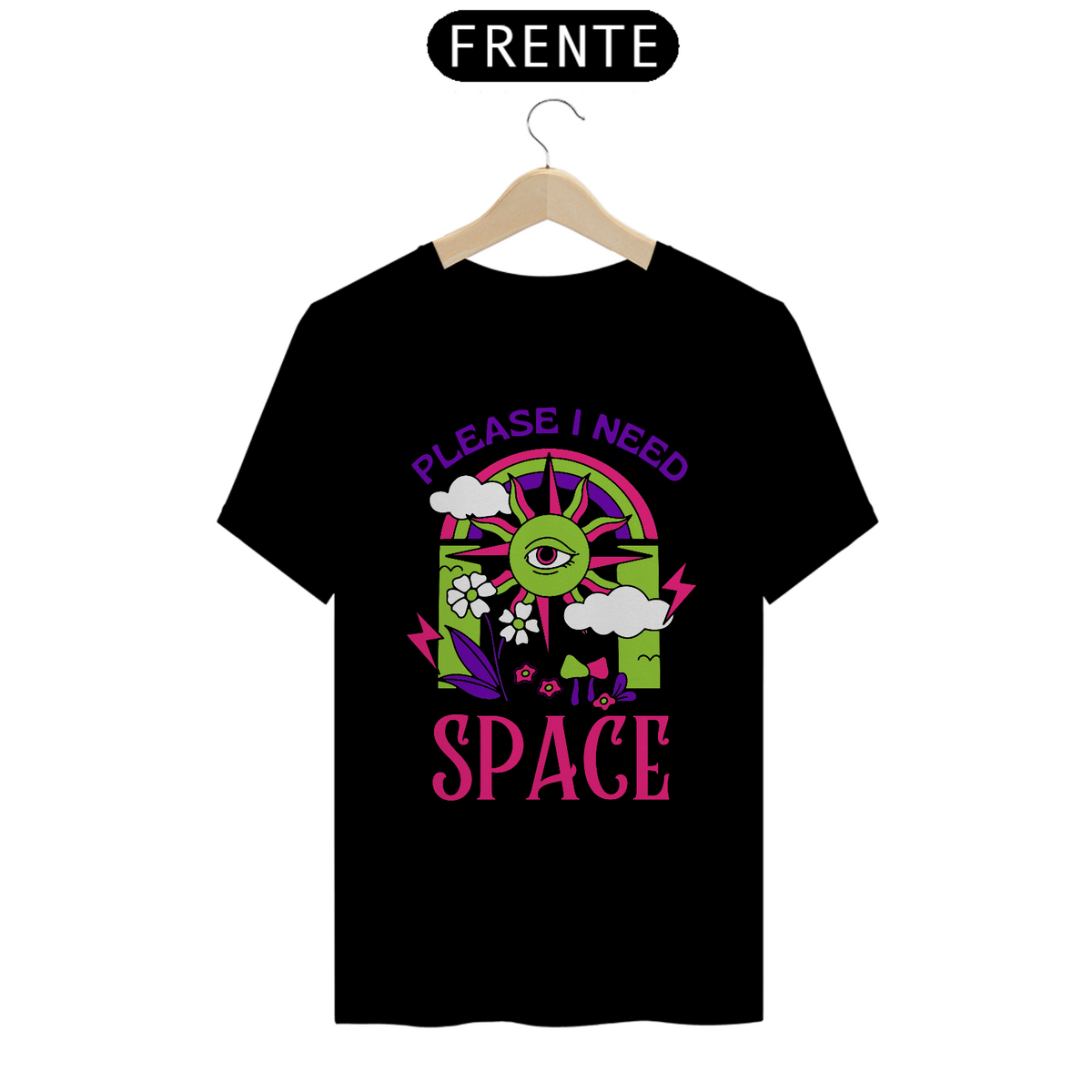 Nome do produto: Camiseta Please I Need Space