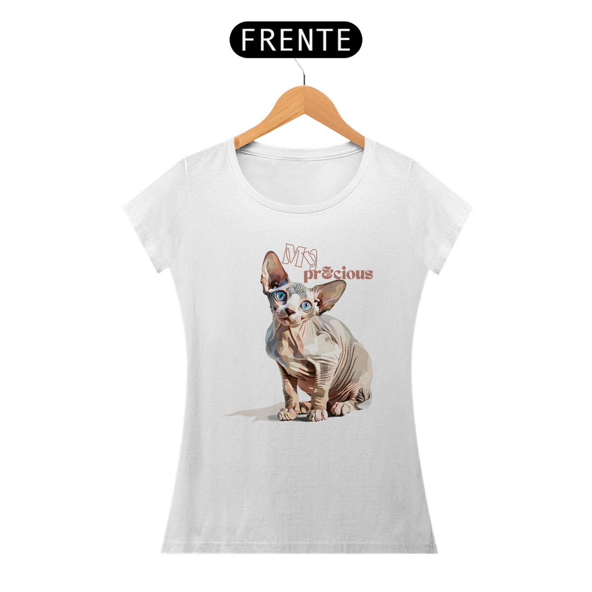 Nome do produto: Camiseta Baby Long Feminina Movie Star - Precious