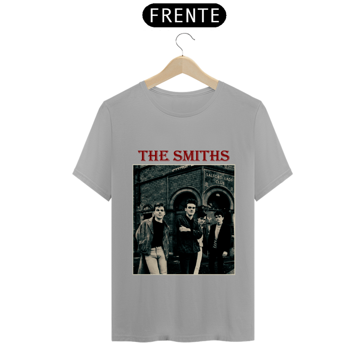 Nome do produto: Camiseta The Smiths Vintage Banda 80s Morrissey
