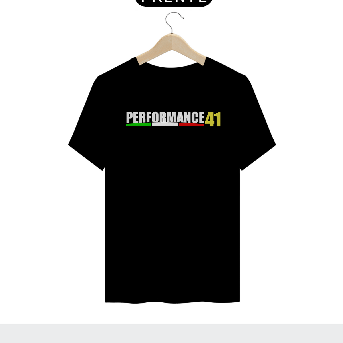 Nome do produto: Camiseta Performance41 Preta - Classic
