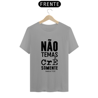 Nome do produtoCamiseta Masculina  - Não Temas - Moda Cristã