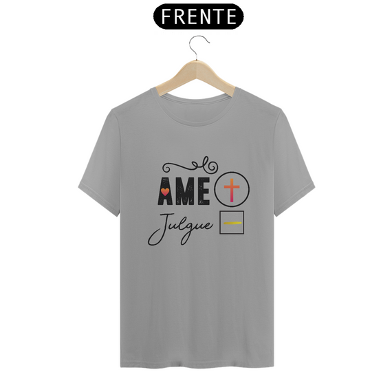 Camiseta Masculina  - Ame Mais - Moda Cristã