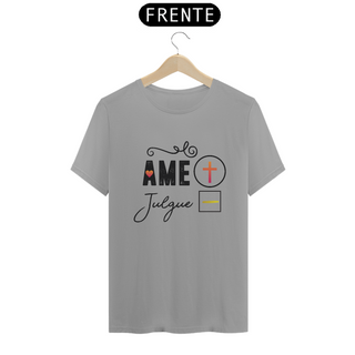 Nome do produtoCamiseta Masculina  - Ame Mais - Moda Cristã