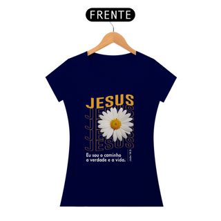 Nome do produtoCamiseta Feminina  - Jesus - Moda Cristã